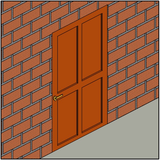 Монтаж фасадной плитки вокруг дверного проёма brick